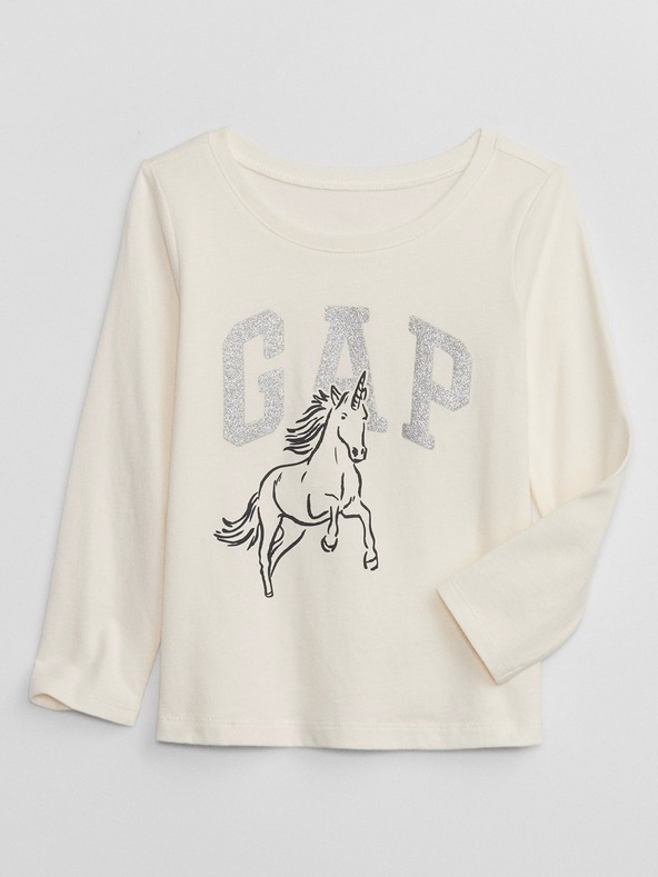 GAP Baby tričko s logem Gap
