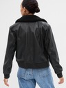 GAP Bunda bomber z umělé kůže GAP