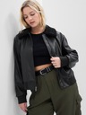 GAP Bunda bomber z umělé kůže GAP