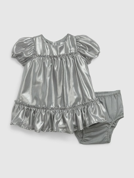 GAP Baby saténové šaty GAP