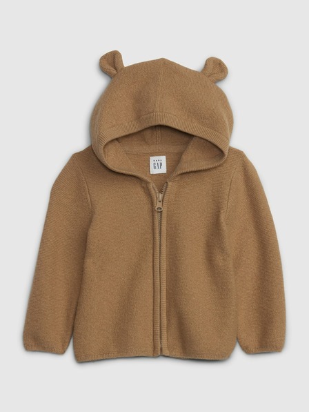 GAP Baby svetr s kapucí CashSoft
