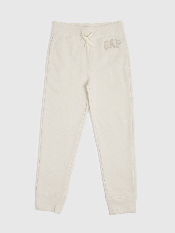 GAP Dětské tepláky fleece s logem GAP