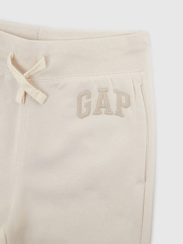 GAP Dětské tepláky fleece s logem GAP