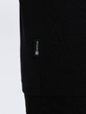 Ombre Clothing Černé pánské tričko Ombre Clothing