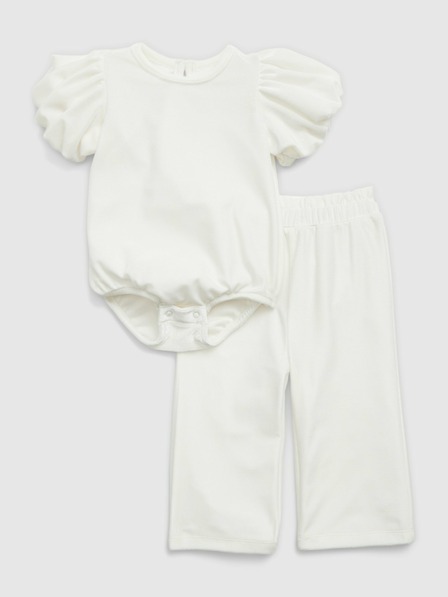 GAP Baby sametový outfit GAP