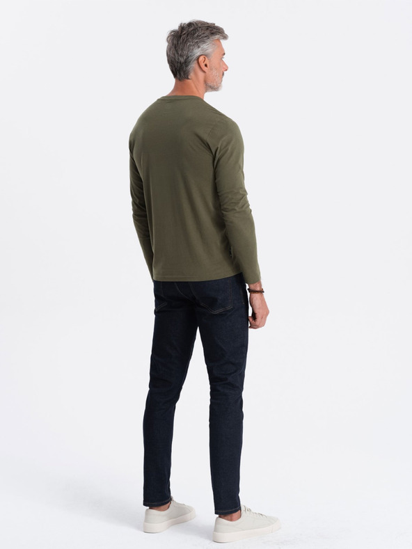 Ombre Clothing Henley Triko