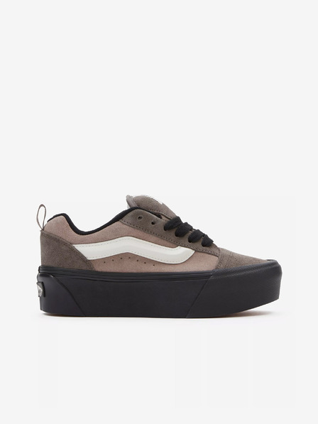 Vans Šedé dámské semišové tenisky VANS Knu Stack