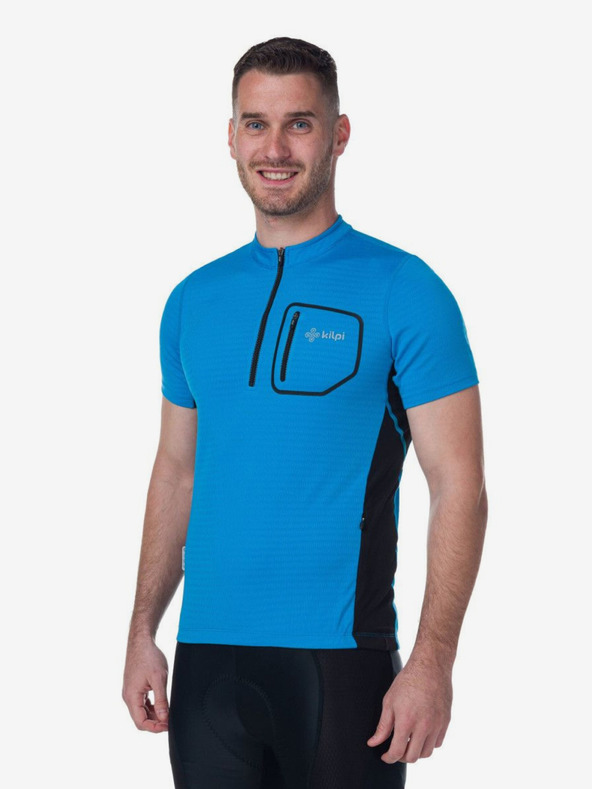 Kilpi Modré pánské cyklistické tričko Kilpi Meledo