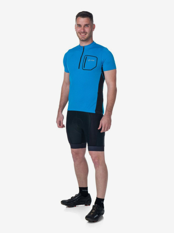 Kilpi Modré pánské cyklistické tričko Kilpi Meledo