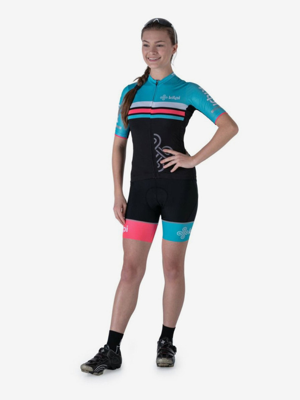 Kilpi Černo-modré dámské cyklistické tričko Kilpi Corridor