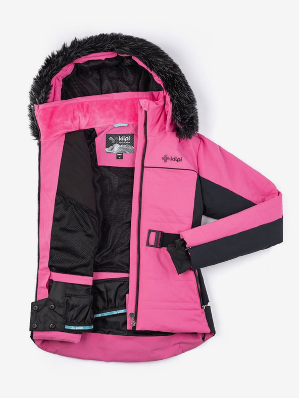 Kilpi Růžová dámská zimní lyžařská bunda Kilpi Carrie