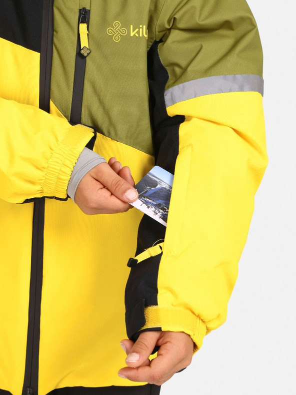 Kilpi Žlutá klučičí zimní bunda Kilpi Ferden