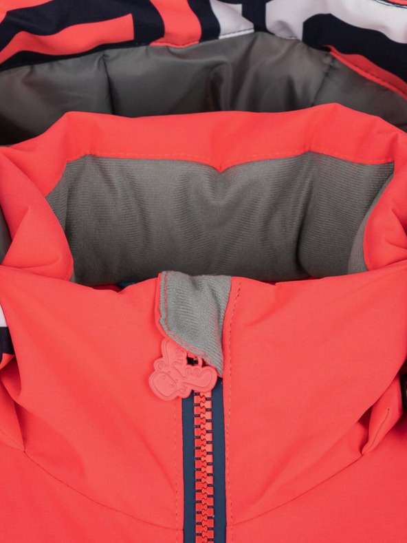 Kilpi Růžová holčičí vzorovaná zimní kombinéza Kilpi Ciri