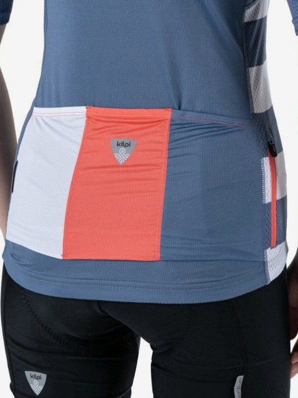 Kilpi Bílo-modrý dámský cyklistický dres Kilpi Wild