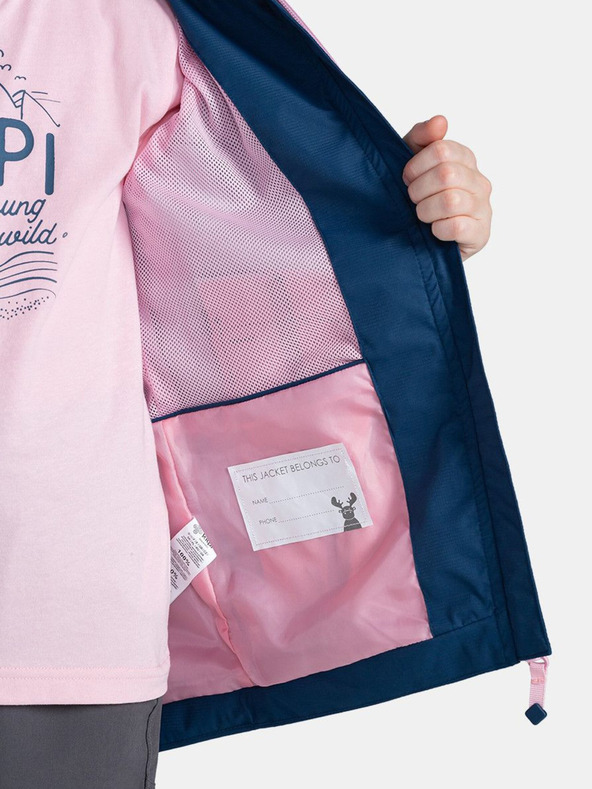 Kilpi Tmavě modrá holčičí bunda Kilpi Orleti