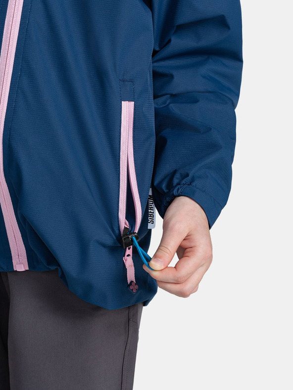 Kilpi Tmavě modrá holčičí bunda Kilpi Orleti