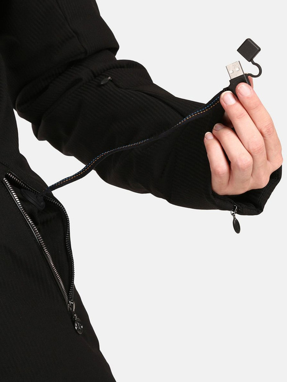 Kilpi Tmavě modrá dámská lyžařská vyhřívaná bunda Kilpi Emilin-W