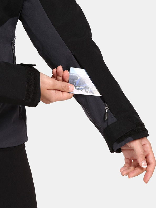 Kilpi Černá dámská lyžařská bunda Kilpi Flip