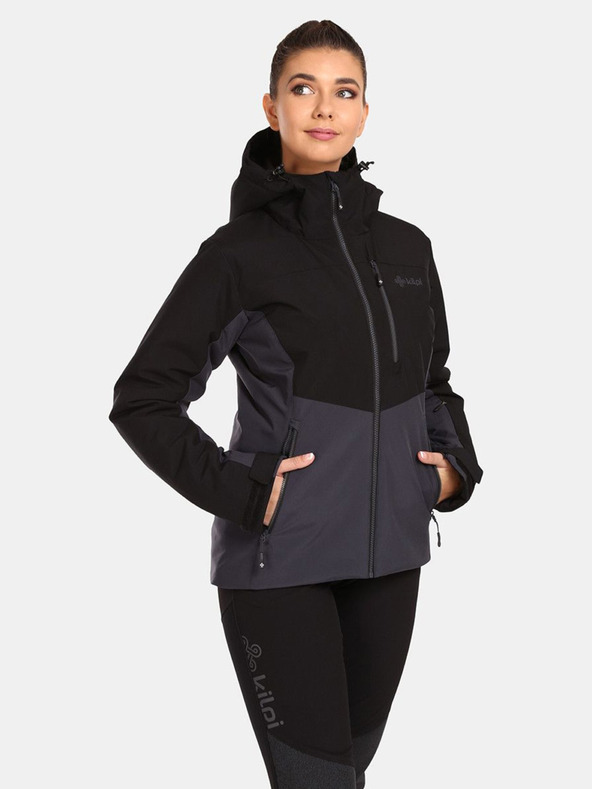Kilpi Černá dámská lyžařská bunda Kilpi Flip