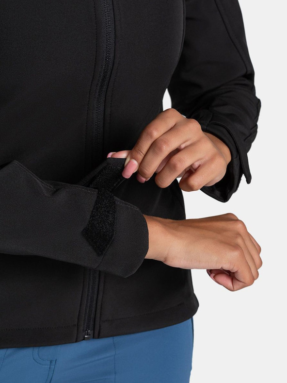 Kilpi Černá dámská softshellová bunda Kilpi Rawia