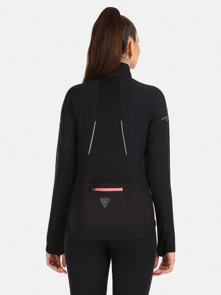 Kilpi Černo-růžová dámská sportovní bunda Kilpi Nordim