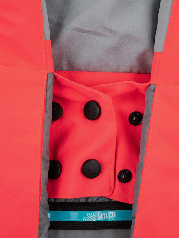 Kilpi Modro-růžová holčičí vzorovaná lyžařská bunda Kilpi SAARA-JG