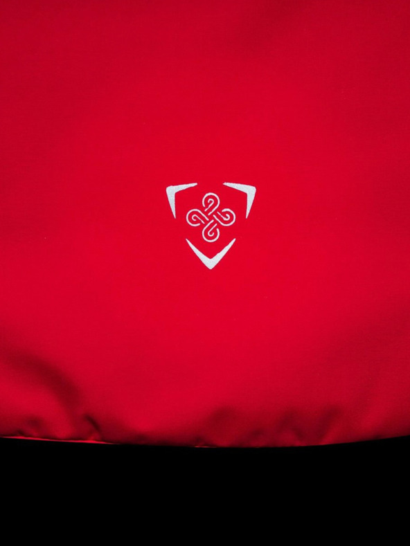 Kilpi Modro-růžová holčičí vzorovaná lyžařská bunda Kilpi SAARA-JG