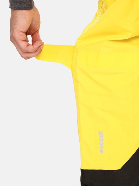 Kilpi Žluté pánské zimní sportovní kalhoty Kilpi Lazzaro