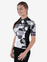 Kilpi Černo-bílý dámský cyklistický dres Kilpi Adamello-W
