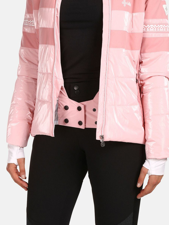 Kilpi Světle růžová dámská lyžařská bunda Kilpi Dalila