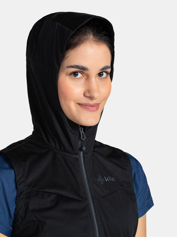 Kilpi Černá dámská softshellová vesta Kilpi Monilea