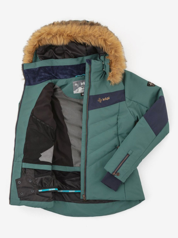 Kilpi Petrolejová dámská lyžařská bunda Kilpi Alisia