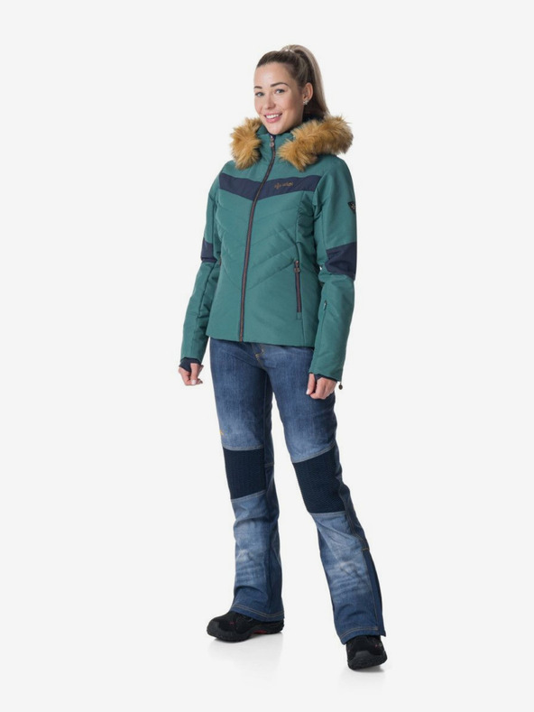 Kilpi Petrolejová dámská lyžařská bunda Kilpi Alisia