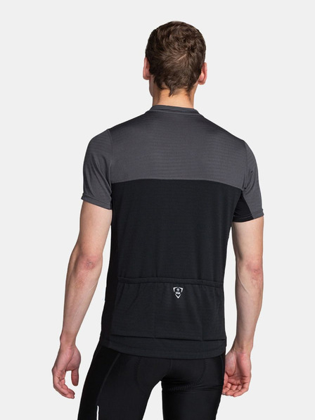 Kilpi Černý pánský cyklistický dres Kilpi Lauben