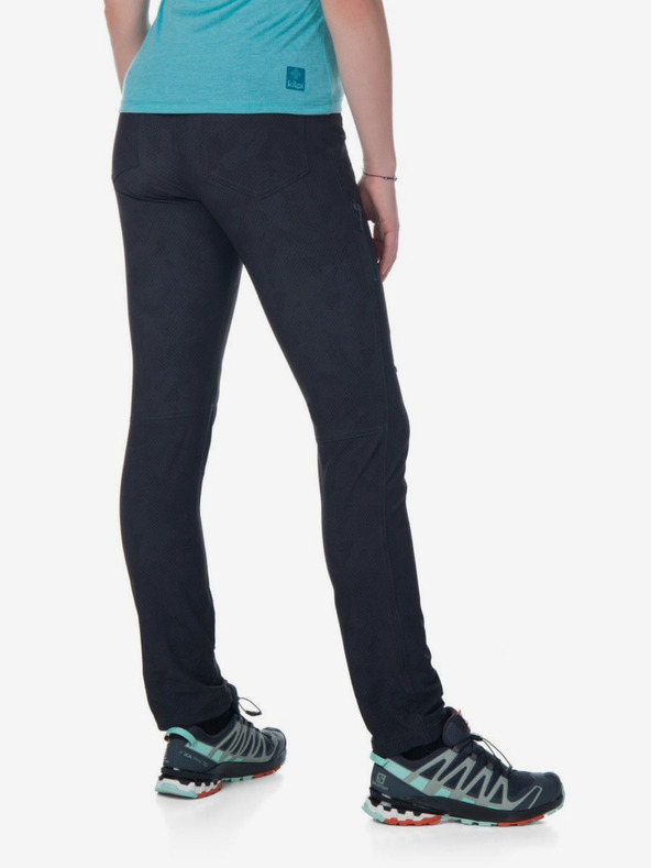 Kilpi Tmavě šedé dámské outdoorové kalhoty Kilpi Mimicri