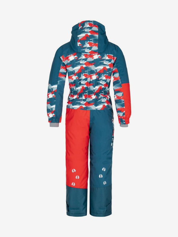 Kilpi Oranžovo-modrá klučičí lyžařská kombinéza Kilpi Pontino