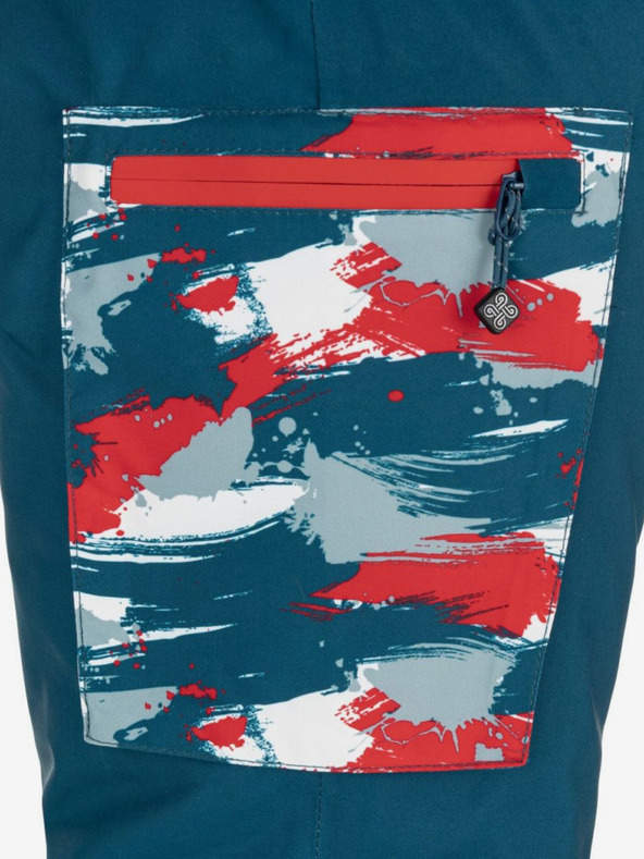 Kilpi Oranžovo-modrá klučičí lyžařská kombinéza Kilpi Pontino