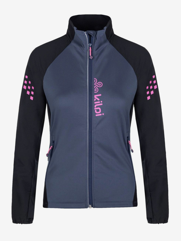 Kilpi Černo-šedá dámská sportovní bunda Kilpi Nordim