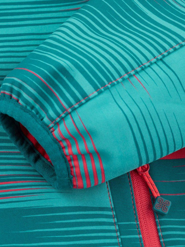 Kilpi Tyrkysová holčičí softshellová bunda Kilpi Ravia