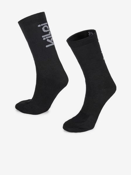 Kilpi Černé unisex ponožky Kilpi Cycler