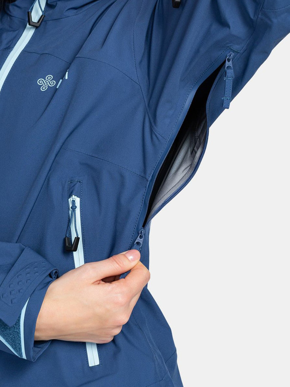 Kilpi Tmavě modrá dámská nepromokavá bunda Kilpi Mamba