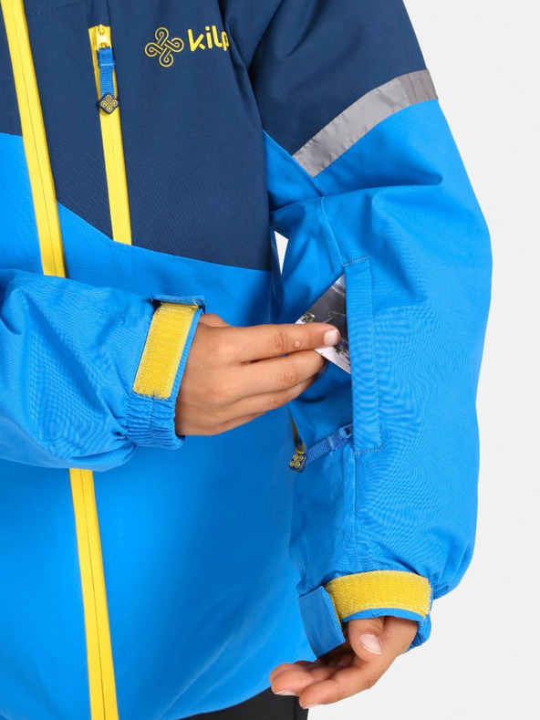 Kilpi Modrá klučičí lyžařská bunda Kilpi Ferden