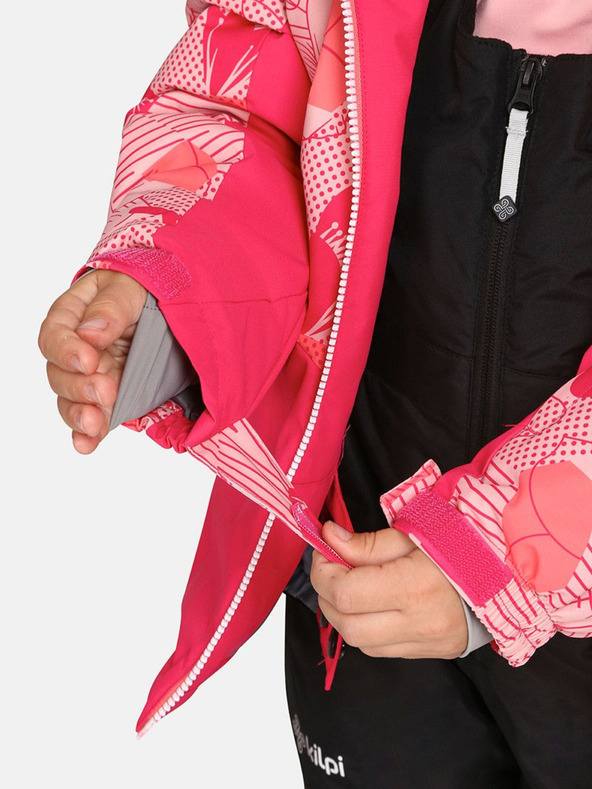 Kilpi Tmavě růžová holčičí lyžařská bunda Kilpi Samara-JG