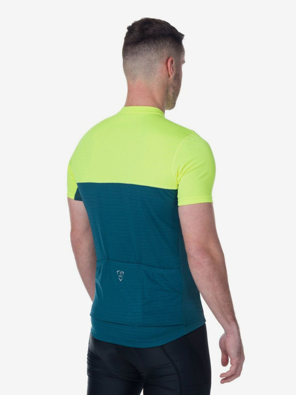 Kilpi Zeleno-Petrolejový pánský cyklistický dres Kilpi Lauben