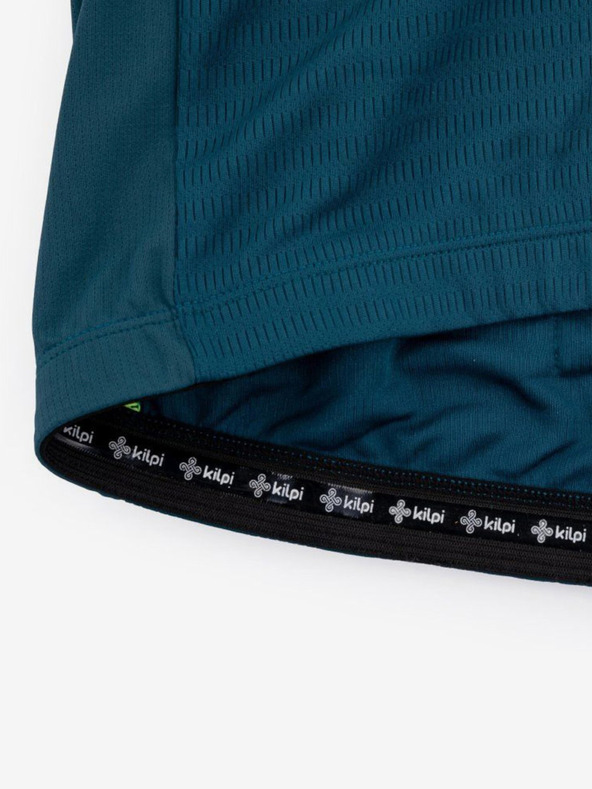 Kilpi Zeleno-Petrolejový pánský cyklistický dres Kilpi Lauben