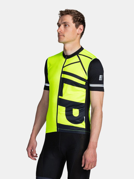 Kilpi Žlutý pánský cyklistický dres Kilpi Cavalet