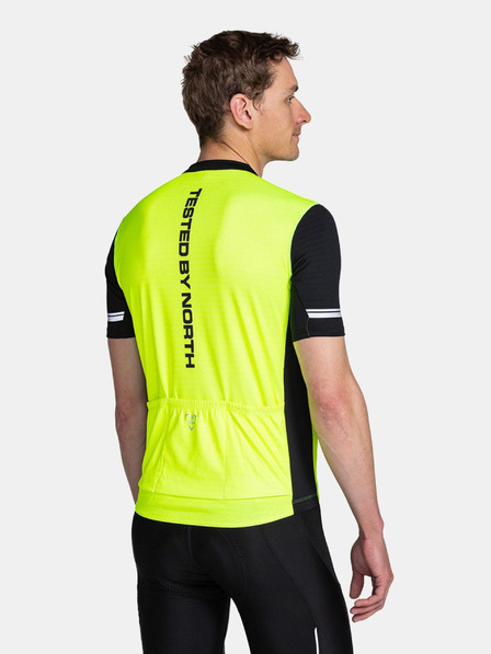 Kilpi Žlutý pánský cyklistický dres Kilpi Cavalet