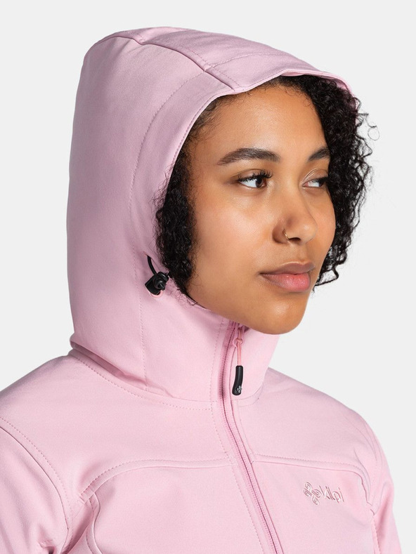 Kilpi Růžová dámská softshellová bunda Kilpi Rawia