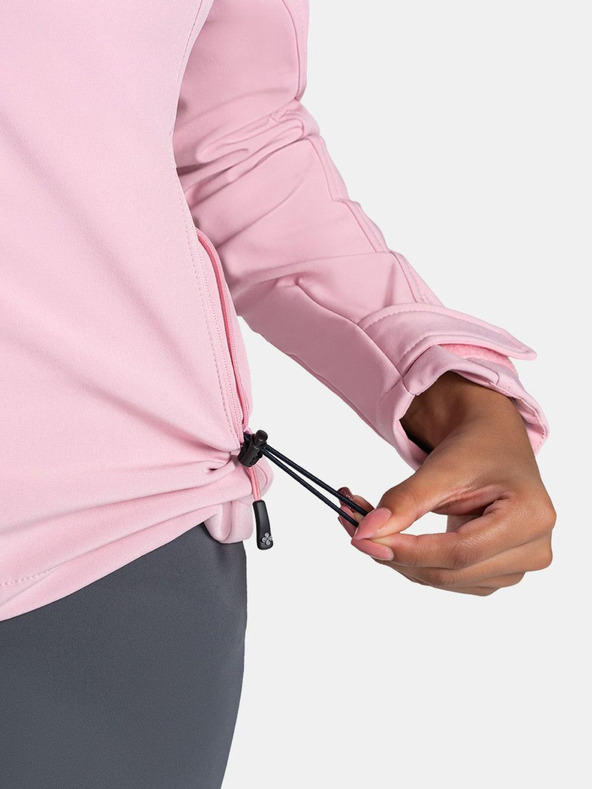Kilpi Růžová dámská softshellová bunda Kilpi Rawia