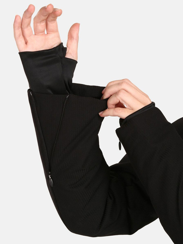 Kilpi Černá dámská lyžařská vyhřívaná bunda Kilpi Emilin